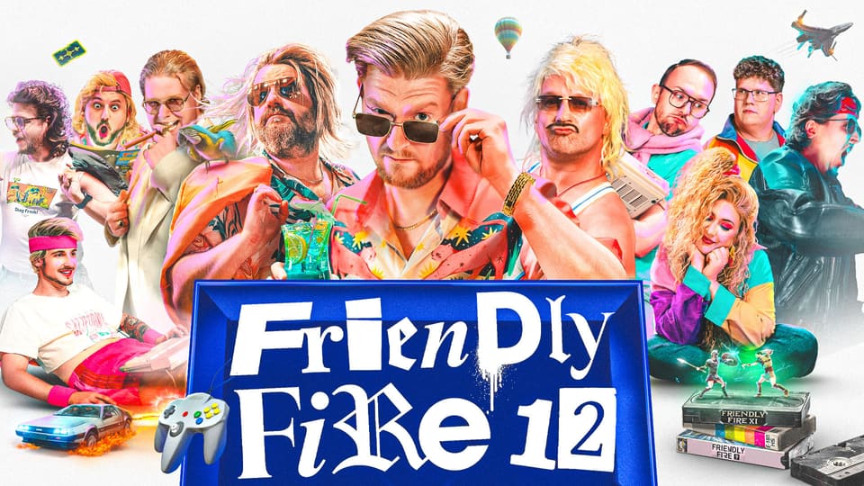 Friendly Fire 12: Promo Art – Grafik: Louis Angerer